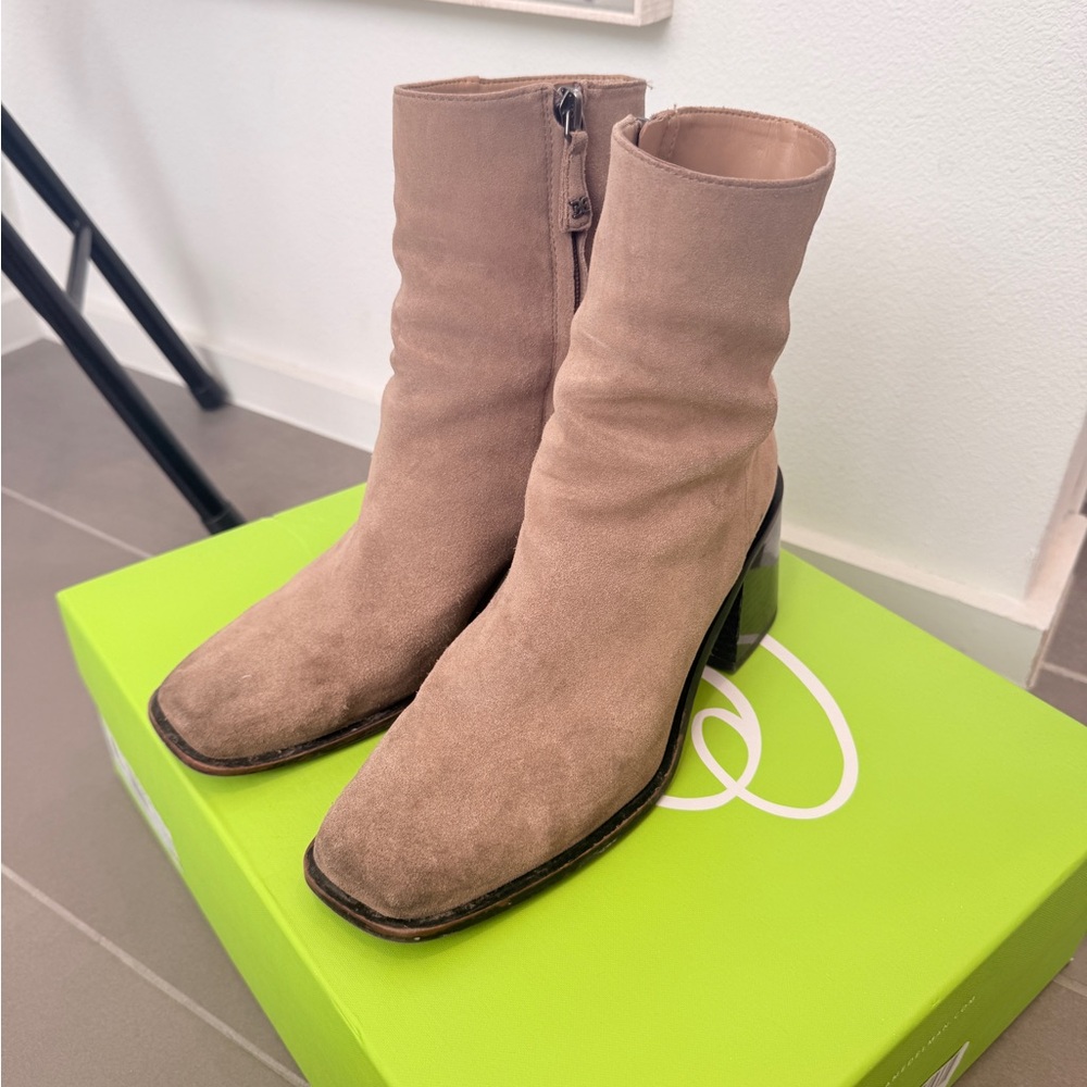 Deep Taupe Ankle Boots